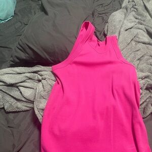 Old Navy Bright Pink Midi Dress